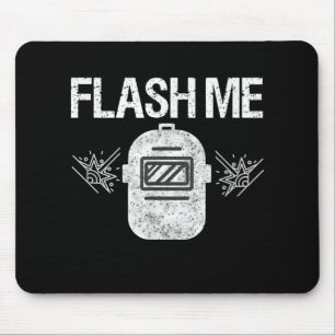 Funny Flash Me Geschenke   Schweißmasken Mousepad