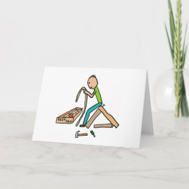 Funny Flat Pack Self-Assembly Karte