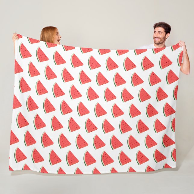 Funny Fleece Blanket Sweet Watermelon Anpassbar (Beispiel)