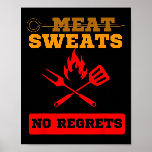 Funny Fleisch Sweet No Regrets Poster (Vorne)
