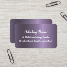 Funny Flirt Business Card