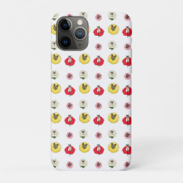 Funny Floral Cat Faces Case-Mate iPhone Hülle