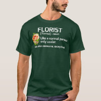 Funny Florist Definition Blumengeschenk