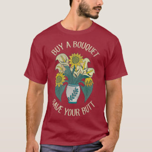 Funny Floristry Saying  Distressed Florist  Gift T-Shirt