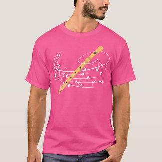 Funny Flute Shirt Flute Geschenk