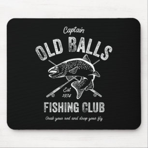 Funny Fly Angeln Geburtstag für Männer 50. Geburts Mousepad