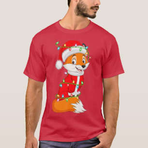 Funny Fo Xmas Lighting Matching Santa Fo Weihnacht T-Shirt