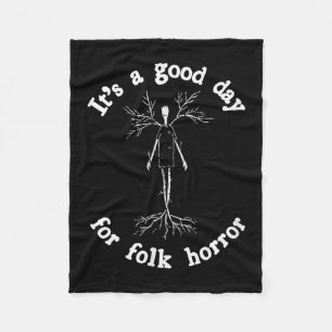 Funny Folk Horror Sprichwort Alte Heide Symbol Cre Fleecedecke
