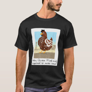 Funny Folks Hühnermathematik sollte sie nicht mach T-Shirt