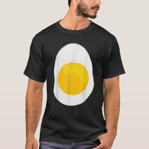 Funny Food Halloween entwipptes Ei-Kostüm Erwachse T-Shirt