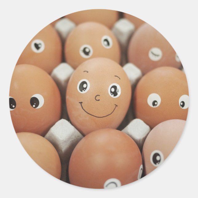 Funny Food Kitchen Spaß Runder Aufkleber (Vorderseite)