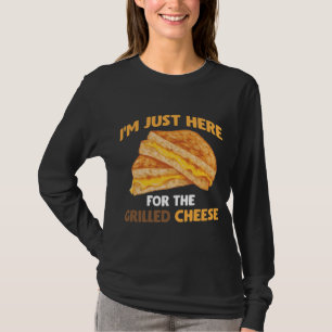 Funny Food Lover Feinschmecker Grillkäse Sandwich T-Shirt