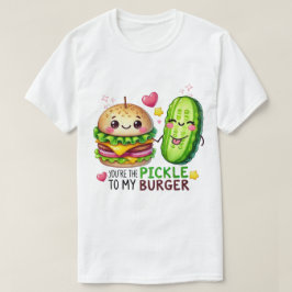 Funny Food Pun Valentines T - Shirt - "Du bist der