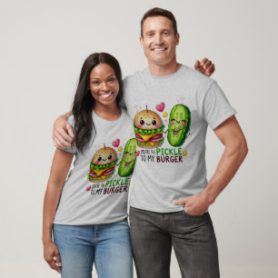 Funny Food Pun Valentines T - Shirt - "Du bist der