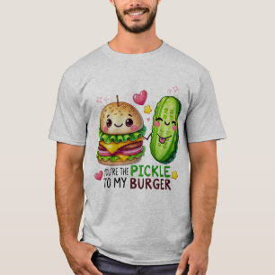 Funny Food Pun Valentines T - Shirt - "Du bist der