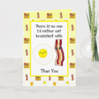 Funny Food Puns, Eier und Bacon-Jubiläum