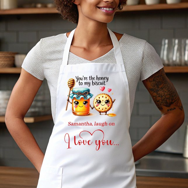 Funny Foods Personalized Cute Love Gift Apron Schürze (Funny Foods Personalized Cute Love Gift Apron)