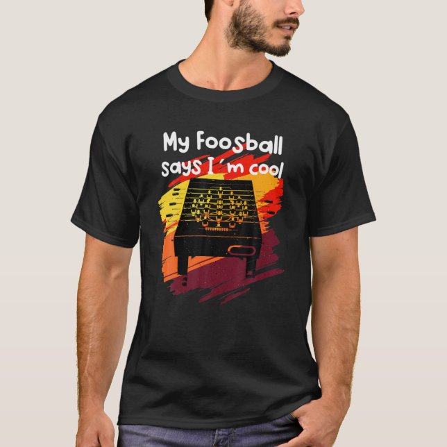 Funny Foosball Table T-Shirt (Vorderseite)