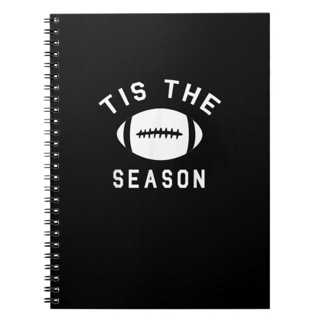 Funny Football Die Jahreszeit Notizblock (Vorderseite)