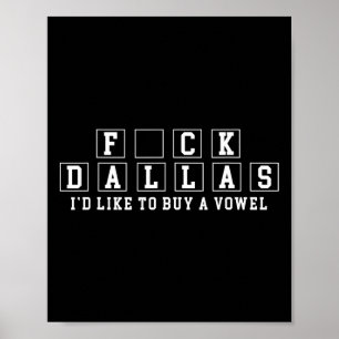 Funny Football Geschenke Poster