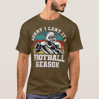 Funny Football Lover Sorry, dass ich sein Fußball  T-Shirt