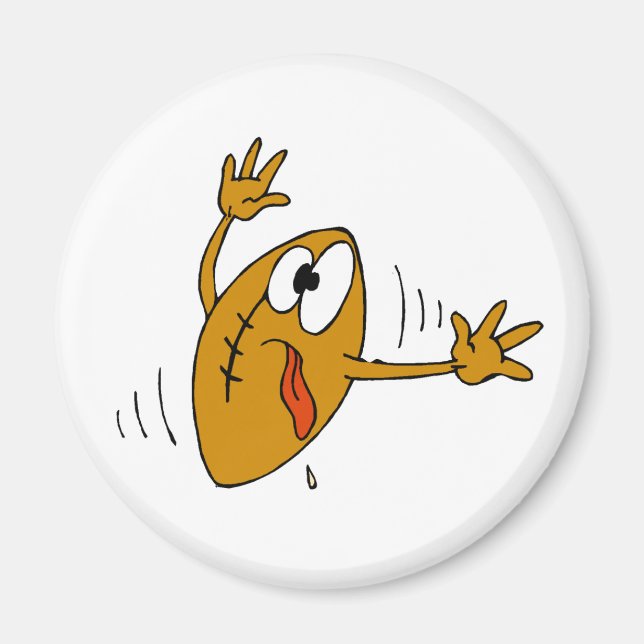 Funny Football Magnet (Vorne)