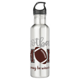 Funny Football Mama Edelstahlflasche