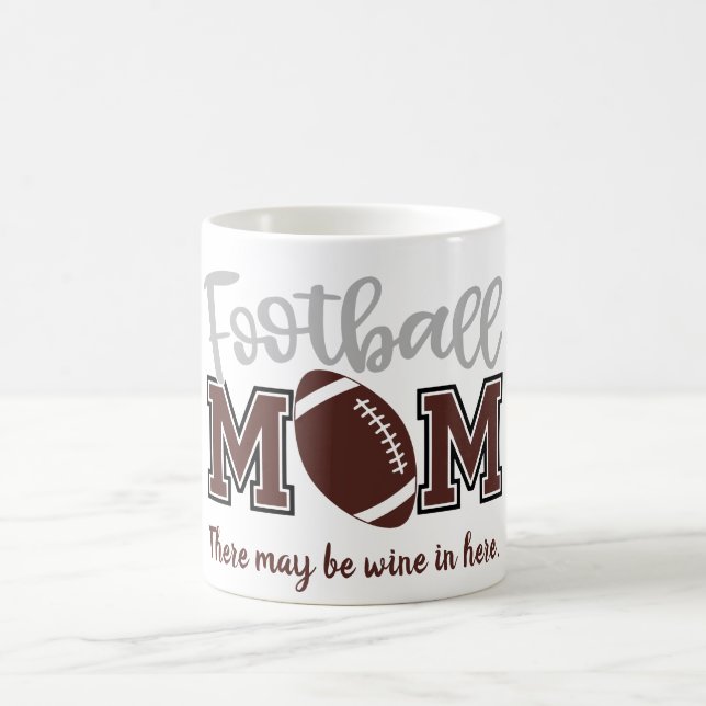 Funny Football Mama Kaffeetasse (Mittel)