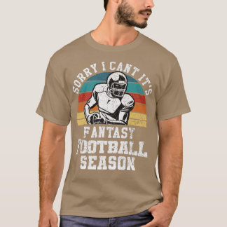 Funny Football Sorry, dass ich es nicht kann Fanta T-Shirt