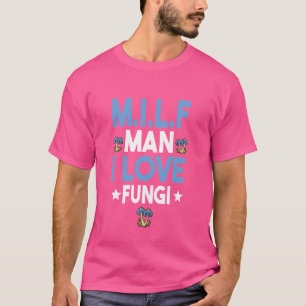 Funny Foraging Morels Fungi Mushroom Picker Mushro T-Shirt