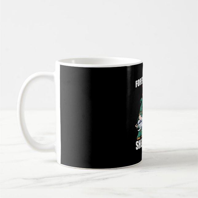 Funny Forensic Nurse St. Patrick's Day Kaffeetasse (Links)