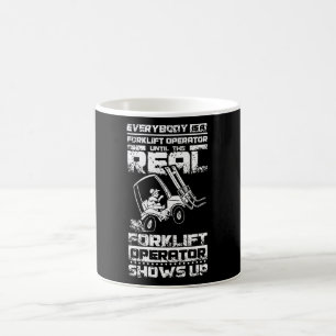Funny Forklift Operator Kaffeetasse