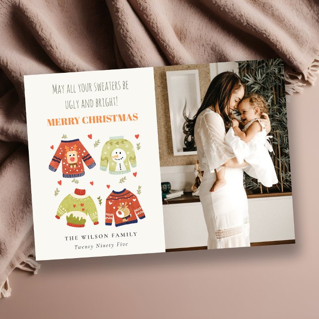 Funny Foto Winter Weihnachten Hört Ugly Sweater (Von Creator hochgeladen)