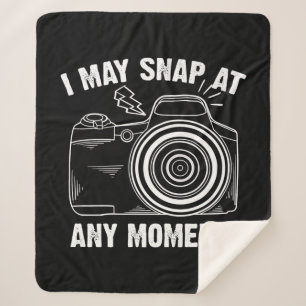 Funny Fotografy Gift für Männer Coole Fotografie Sherpadecke