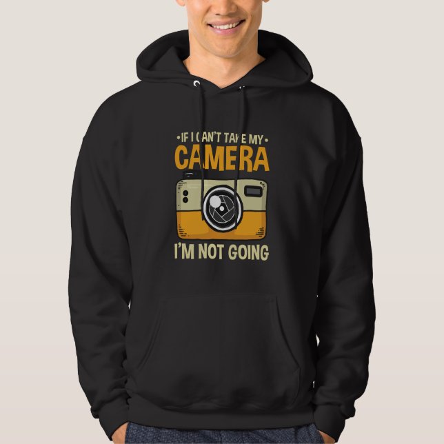 Funny Fotografy sucht Person Hobby Camera Hoodie (Vorderseite)
