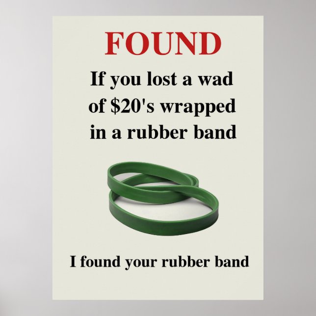 Funny Found Poster (Vorne)