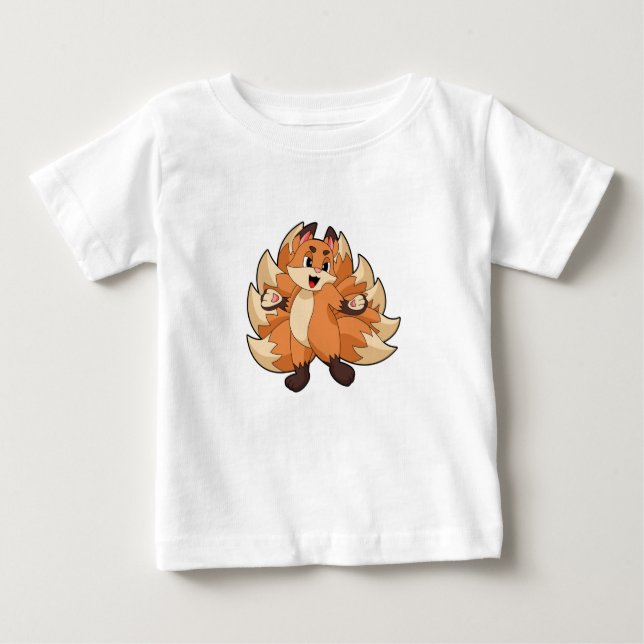 Funny Fox Baby T-shirt (Vorderseite)