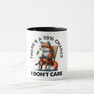 Funny Fox Zitat Tasse