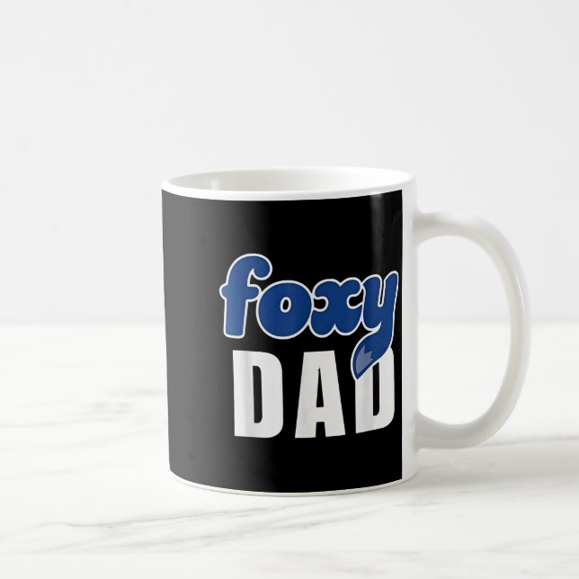 Funny Foxy Dad  Kaffeetasse (Rechts)
