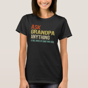 Funny Fragte Opa Alles, was Großpapa Daddy Cool Gr T-Shirt