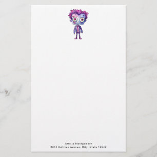 Funny Frankenstein Monster Halloween Spaß Briefpapier