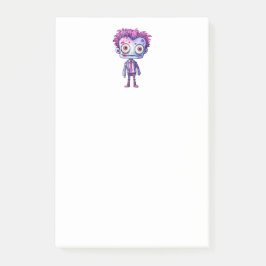 Funny Frankenstein Monster Halloween Spaß Post-it Klebezettel