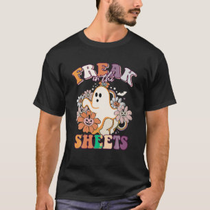 Funny Freak in der Sheet Boo Sheets Ghost Spooky H T-Shirt