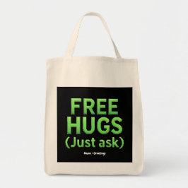 Funny Free Hugs Frag Family Sarcastic & Fun Tragetasche