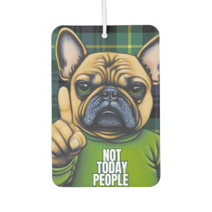 Funny French Bulldog Autolufterfrischer