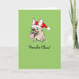 Funny French Bulldog Christmas Niedlich Frenchie S Feiertagskarte