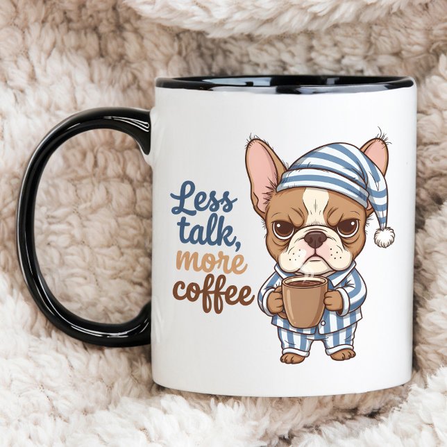 Funny French Bulldog Gift For Dog Lovers Tasse (french bulldog mama coffee mug)
