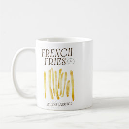 Funny French Fries Liebe Tasse