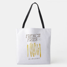 Funny French Fries Liebe Tote Bag