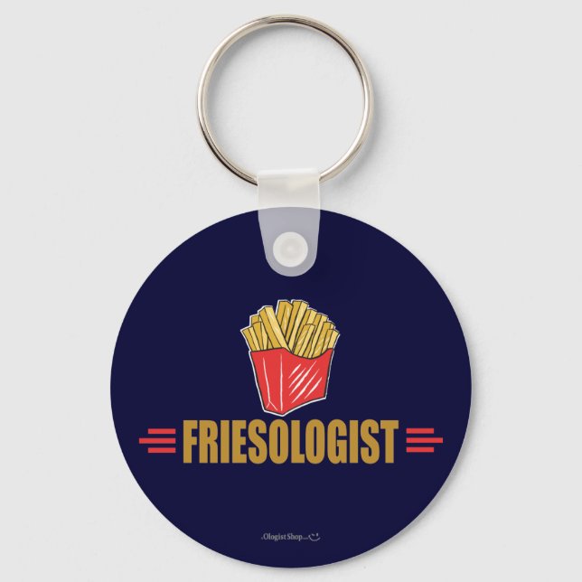 Funny French Fries Schlüsselanhänger (Vorderseite)